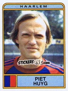 Sticker Piet Huyg - Voetbal 1983-1984 - Panini