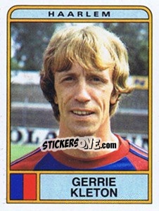 Sticker Gerrie Kleton - Voetbal 1983-1984 - Panini