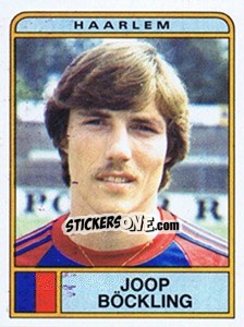 Sticker Joop Bockling - Voetbal 1983-1984 - Panini
