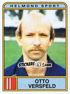 Sticker Otto Versfeld - Voetbal 1983-1984 - Panini