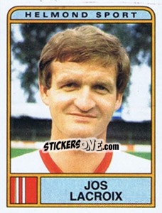 Sticker Jos Lacroix - Voetbal 1983-1984 - Panini