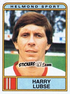 Sticker Harry Lubse - Voetbal 1983-1984 - Panini