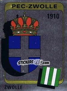 Figurina Badge - Voetbal 1983-1984 - Panini