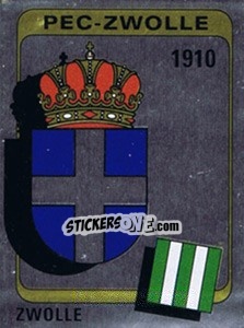 Figurina Badge - Voetbal 1983-1984 n. 192 - Panini
