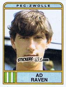 Figurina Ad Raven - Voetbal 1983-1984 - Panini