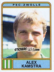 Sticker Alex Kamstra - Voetbal 1983-1984 n. 197 - Panini