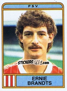 Sticker Ernie Brandts - Voetbal 1983-1984 - Panini