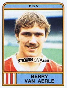 Sticker Berry van Aerle - Voetbal 1983-1984 - Panini