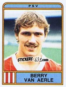 Sticker Berry van Aerle - Voetbal 1983-1984 n. 216 - Panini
