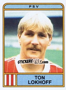 Sticker Ton Lokhoff - Voetbal 1983-1984 n. 219 - Panini