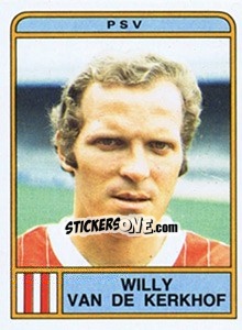 Sticker Willy van de Kerkhoff - Voetbal 1983-1984 - Panini