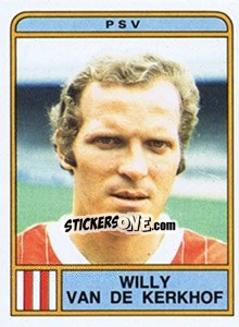 Figurina Willy van de Kerkhoff - Voetbal 1983-1984 - Panini