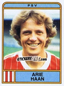 Sticker Arie Haan - Voetbal 1983-1984 - Panini