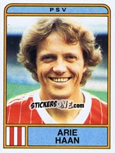 Sticker Arie Haan - Voetbal 1983-1984 n. 222 - Panini