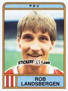 Sticker Rob Landsberger - Voetbal 1983-1984 - Panini