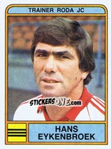 Sticker Hans Eykenbroek - Voetbal 1983-1984 - Panini