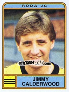 Cromo Jimmy Calderwood - Voetbal 1983-1984 - Panini