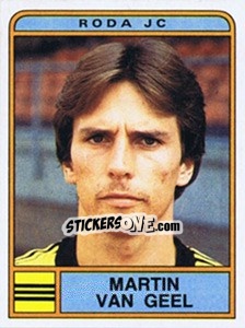 Sticker Martin van Geel - Voetbal 1983-1984 - Panini