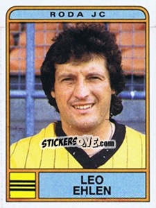Sticker Leo Ehlen - Voetbal 1983-1984 - Panini