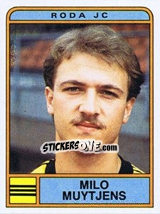 Figurina Milo Muytjens - Voetbal 1983-1984 - Panini