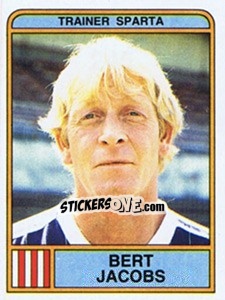 Sticker Bert Jacobs - Voetbal 1983-1984 - Panini