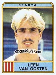 Sticker Leen van Oosten - Voetbal 1983-1984 - Panini