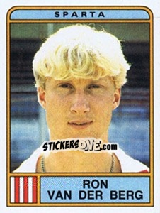 Sticker Ron van den Berg - Voetbal 1983-1984 n. 253 - Panini