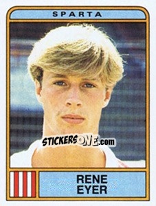 Sticker Rene Eyer - Voetbal 1983-1984 n. 256 - Panini