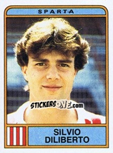 Cromo Silvio Diliberto - Voetbal 1983-1984 - Panini