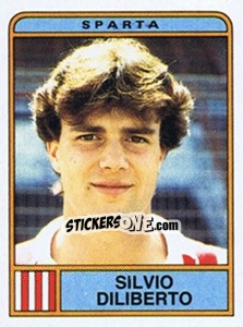 Sticker Silvio Diliberto - Voetbal 1983-1984 n. 257 - Panini