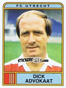 Figurina Dick Advocaat - Voetbal 1983-1984 - Panini