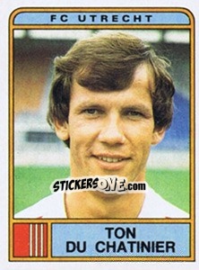 Sticker Ton du Chatinier - Voetbal 1983-1984 n. 268 - Panini