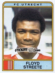 Sticker Floyd Streete - Voetbal 1983-1984 - Panini