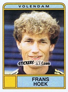 Sticker Frans Hoek - Voetbal 1983-1984 - Panini