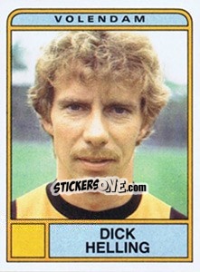 Sticker Dick Helling - Voetbal 1983-1984 n. 285 - Panini