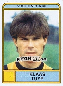 Figurina Klaas Tuyp - Voetbal 1983-1984 - Panini