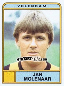 Sticker Jan Molenaar - Voetbal 1983-1984 n. 288 - Panini