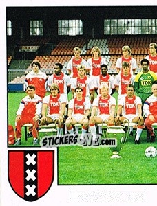 Sticker Team photo - Voetbal 1988-1989 n. 13 - Panini