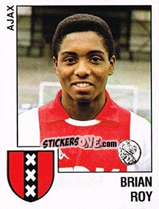 Sticker Bryan Roy - Voetbal 1988-1989 - Panini