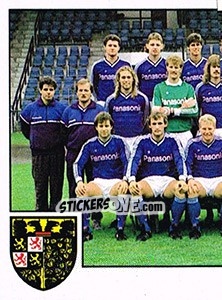 Sticker Team photo - Voetbal 1988-1989 n. 34 - Panini