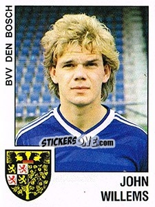 Sticker John Willems - Voetbal 1988-1989 - Panini