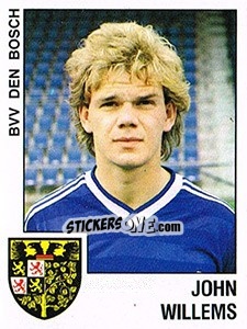 Sticker John Willems - Voetbal 1988-1989 n. 36 - Panini