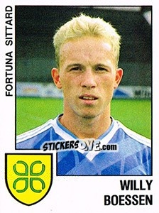 Cromo Willy Boessen - Voetbal 1988-1989 n. 62 - Panini