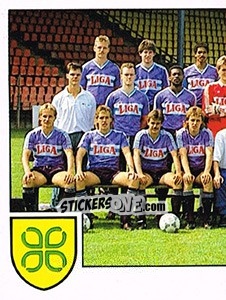 Sticker Team photo - Voetbal 1988-1989 n. 66 - Panini