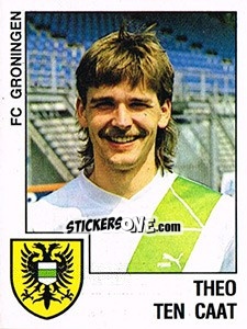 Sticker Theo ten Caat - Voetbal 1988-1989 n. 81 - Panini