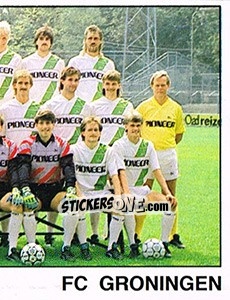 Sticker Team photo - Voetbal 1988-1989 - Panini