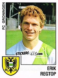 Sticker Erik Regtop - Voetbal 1988-1989 n. 87 - Panini