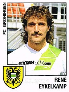 Figurina Rene Eykelkamp - Voetbal 1988-1989 - Panini