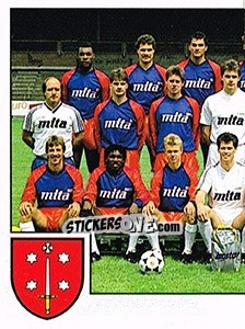 Sticker Team photo - Voetbal 1988-1989 - Panini