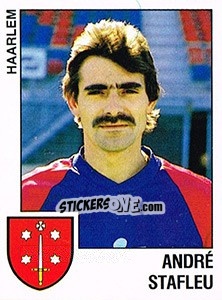 Sticker Andre Stafleu - Voetbal 1988-1989 - Panini